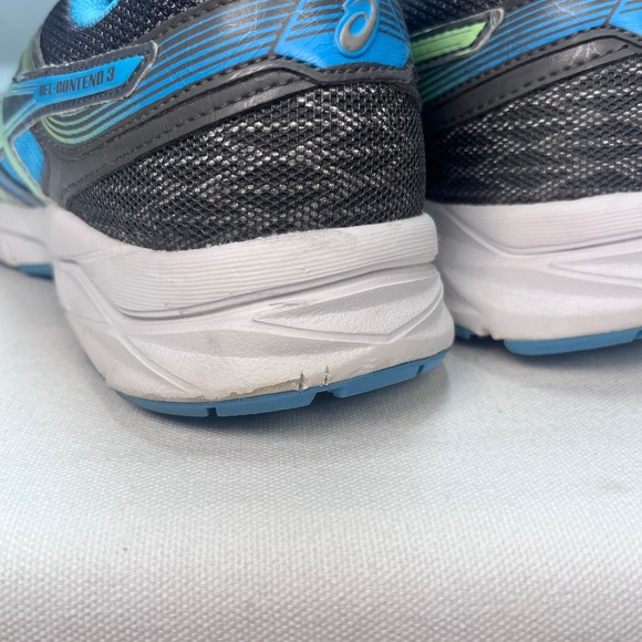 Asics GEL-CONTEND 3 Women's Running‎ Shoes Size 9 US Silver Blue Athletic - Picture 9 of 11